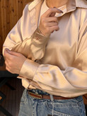 شومیز ساتن ساده کد1316