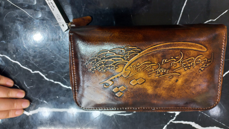 کیف دستی چرم اصل کد1403