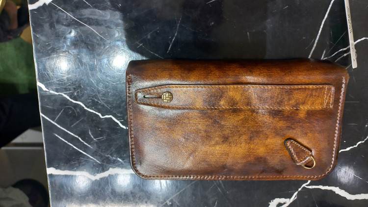 کیف دستی چرم اصل کد1403